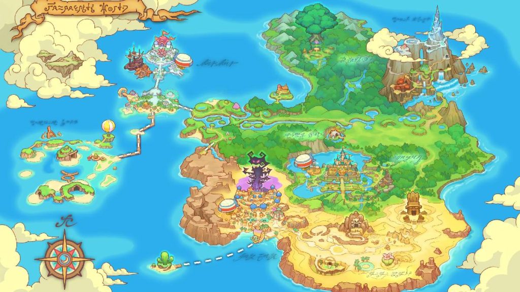 Map interactive Fantasy Life i : la carte indispensable pour ne rien louper en jeu !