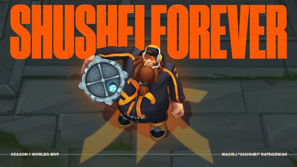 Un skin Fnatic Gragas gratuit ? Riot rend un bel hommage à Shushei, une légende du jeu