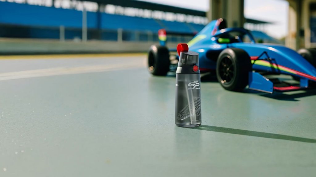 Air Up dévoile une gourde collector avec Squeezie pour le GP Explorer 3