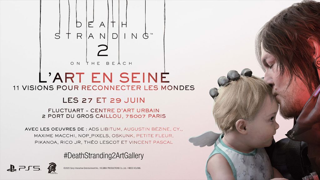 Death Stranding 2 : Une exposition artistique éphémère sur les thèmes du jeu d’Hideo Kojima a ne surtout pas manquer !