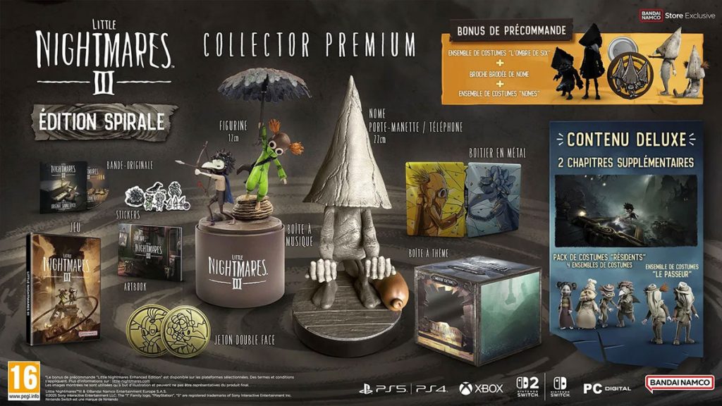 Little Nightmares III : Toutes les éditions et bonus de précommande dévoilés avec des prix vraiment raisonnables !