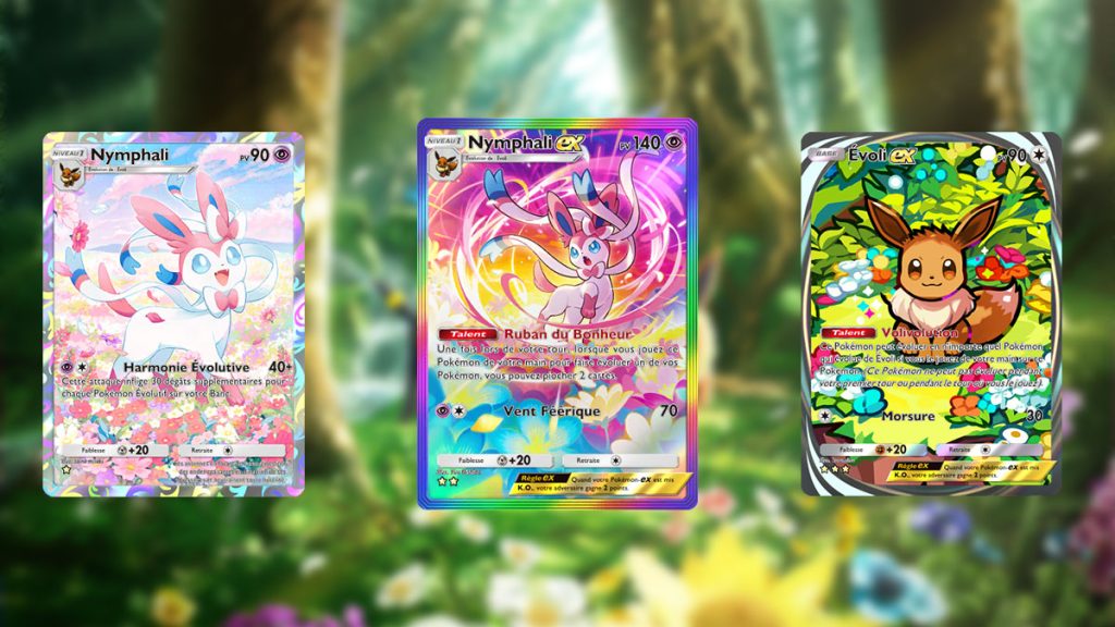 Le meilleur deck avec Nymphali Ex avec Evoli Ex et Mentali dans Pokémon Pocket