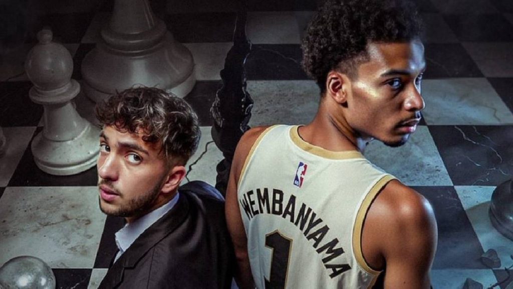 Wembanyama, Inoxtag et… une partie d’échecs en direct ? C’est pour mercredi !