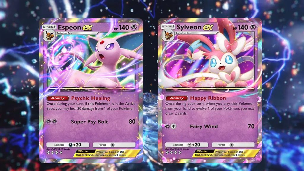 Le meilleur deck Mentali EX avec Nymphali EX dans Pokémon Pocket