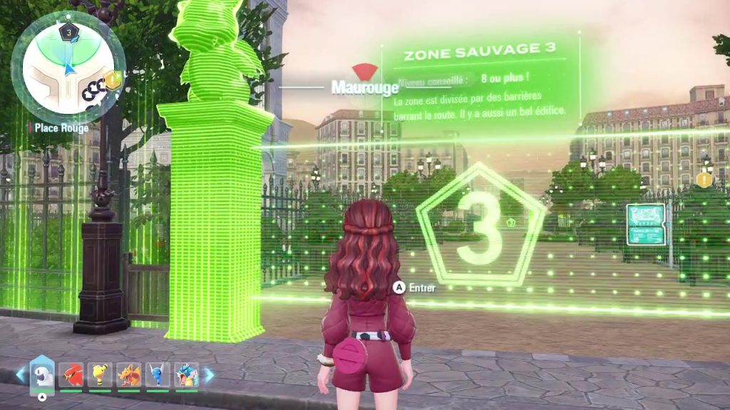 La liste complète des Pokémon de la Zone Sauvage 3 dans Pokémon Légendes Z-A