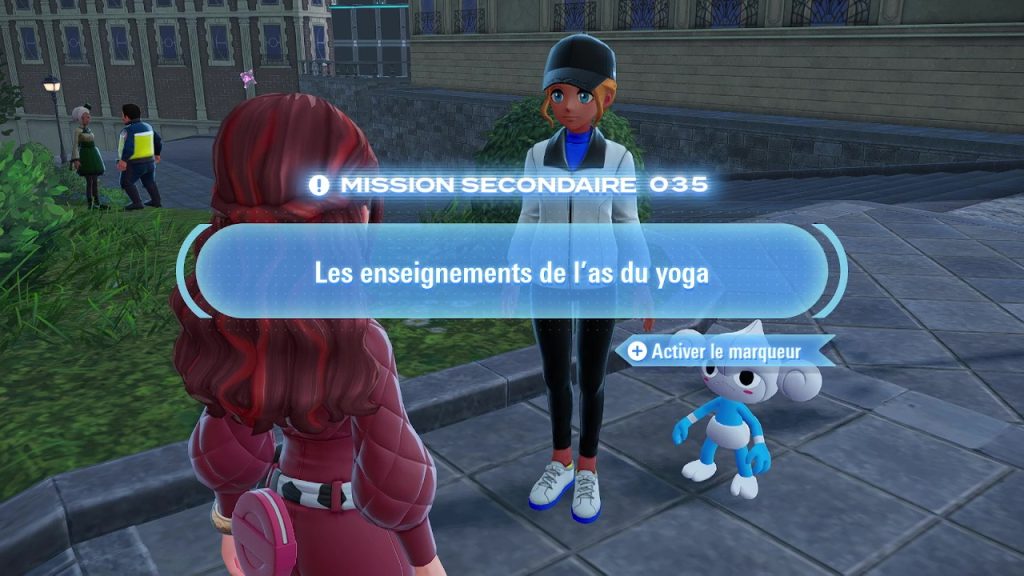 Les enseignements de l’as du yoga, Mission secondaire 035 dans Pokémon Légendes Z-A