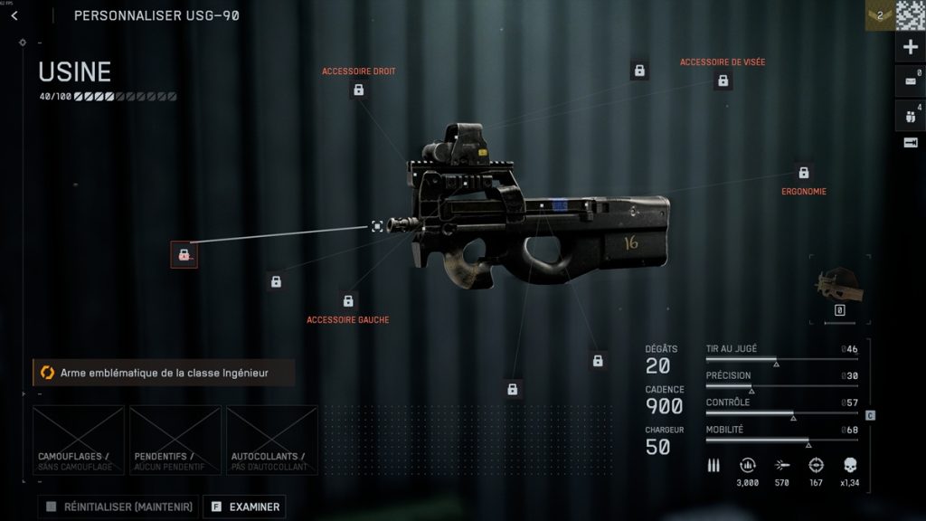 USG-90 BF6 : Quels accessoires et build prendre pour cette SMG sur Battlefield 6 ?