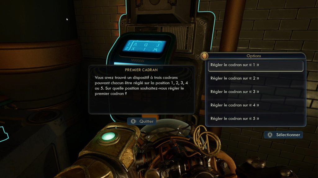 The Outer Worlds 2 : code de l’observatoire dans le monastère de Matriarch’s Mercy